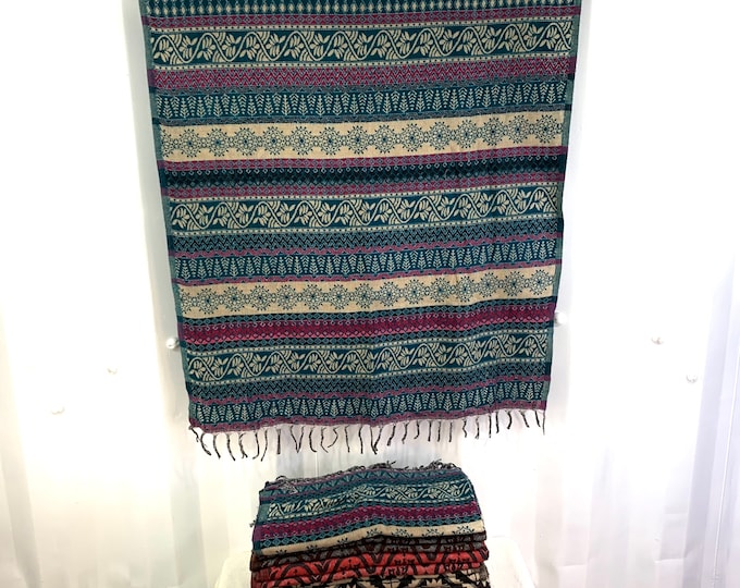 Warm Mountain Winter Blanket 4 Life, parties festivals & snuggling. A lovely soft touch, very warm and durable Shawl Blanket Scarf Throw.