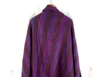 Cosy Blanket 4 parties festivals & snuggling. A lovely soft touch, very warm, nice and lightweight Shawl Blanket Scarf Throw.