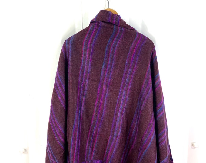Cosy Blanket 4 parties festivals & snuggling. A lovely soft touch, very warm, nice and lightweight Shawl Blanket Scarf Throw.