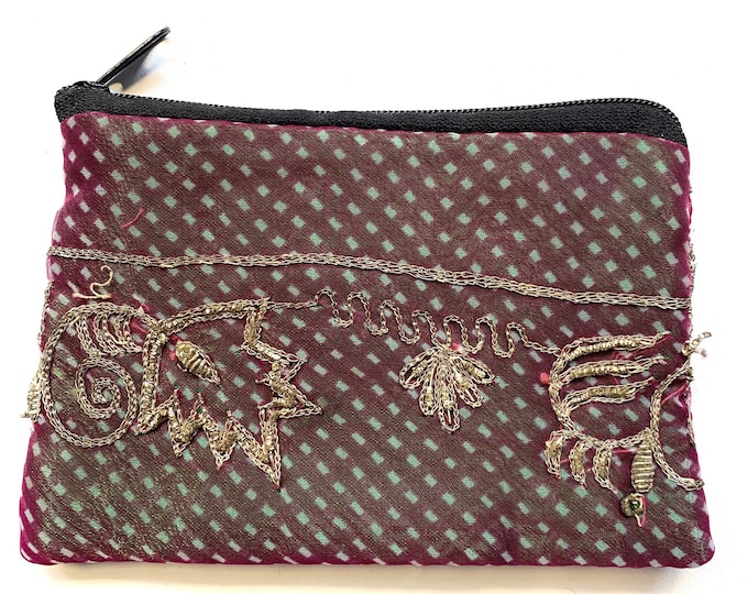 Beautiful Sari Purse. A perfect gift