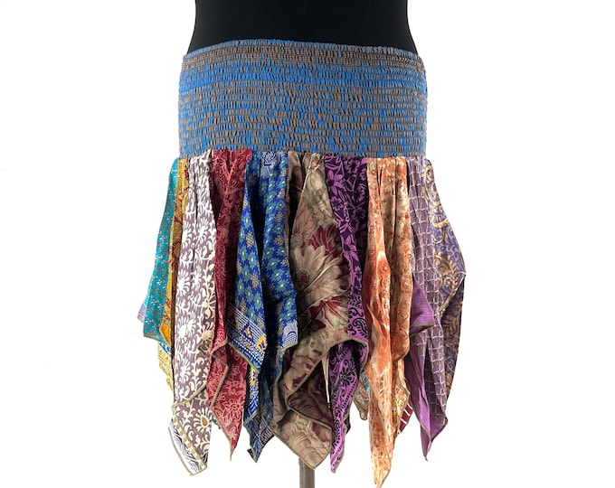 XL. Lilly Short Plus Size Mini Skirt. Harem style waist gives comfortable fit & flexibility. SKU:748-9437