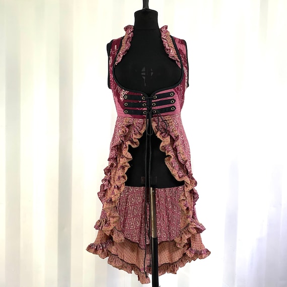 最終値下げ　ruffled bustier pants dress Denim DARIA Ruffle Pants – OFUURE