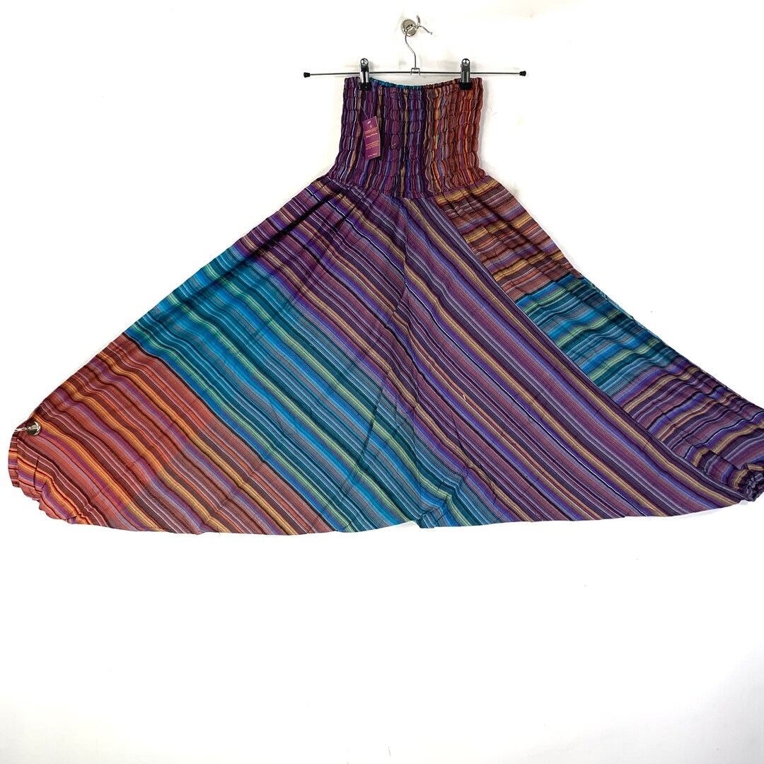 Black Handloom Cotton Drop Crotch Bani Unisex  Pants main image 0