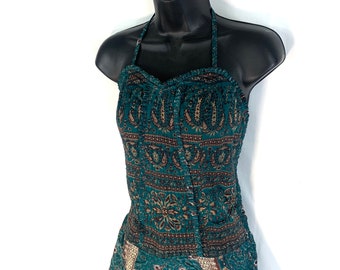 Cosima Jumpsuit - Harem Style. Silk, One size. All in one. Women's Dungarees Adult Romper Suit