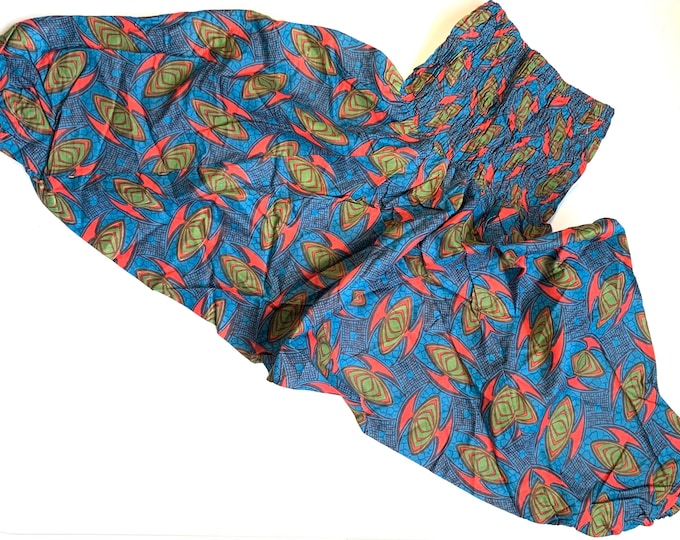 Child Size 4, Cotton Harem Pants, Afghans, drop-crotch, Ali Baba, toddler, unisex kids