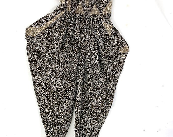 Festival Pants Silk S/M; Palazzo Pants Zip Pocket Trousers, Gypsy Pants High Crotch Harem Pants SKU:800-