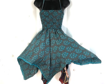 Elvina Fairy Dress; Silk 34" One Size Sundress SKU:901-2335