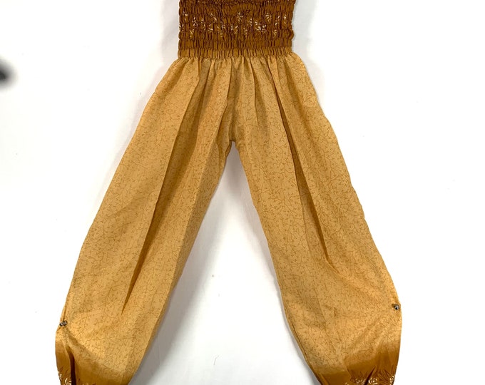 Tina Silk Pantaloon, One Size (Gypsy High Crotch Harem Trousers) SKU:840-6220