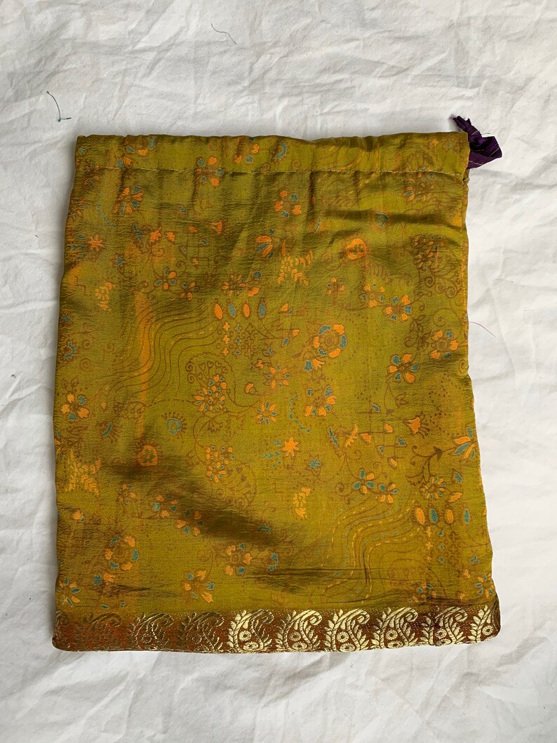 The Perfect Reusable Gift Wrap 9\u201d X 11\u201d Silk Bag