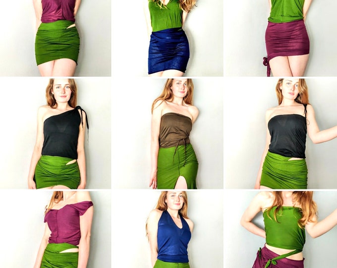 The Magic Top or Magic Skirt in One Size.
