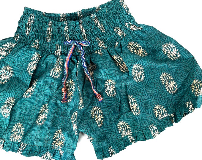 M/L. Silk Venus Shorts; Sexy Hot Pants, Soft Silky Boho Booty Shorts SKU:SS2-7560