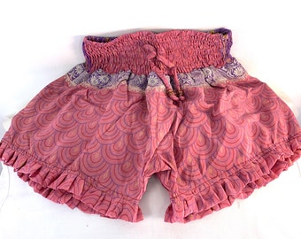 S/M. Soft Silk Venus Summer Shorts, (Dance Hot Pants) SKU:SS1-0043