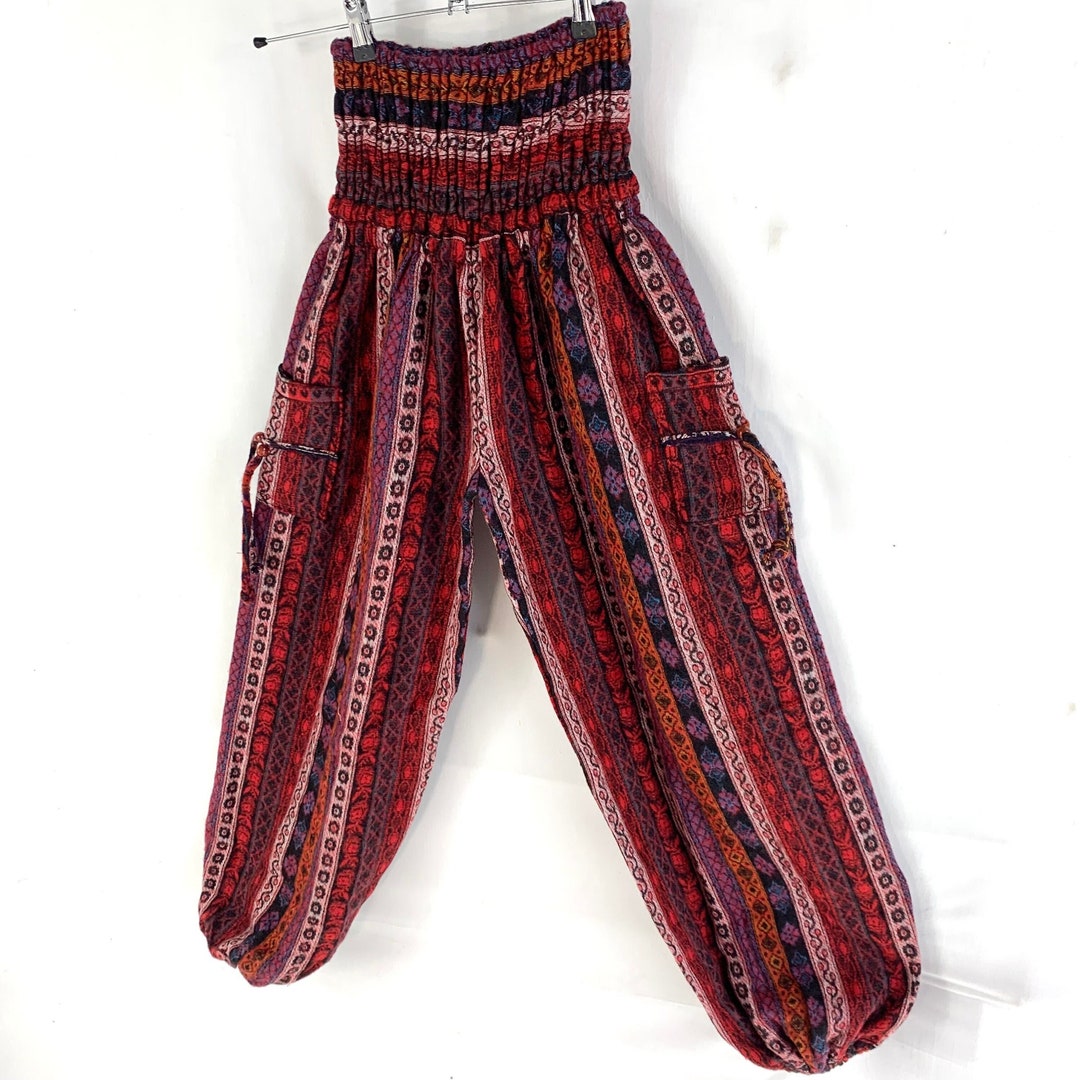 Blanket Harem Pants Unisex Warm Baggy Trousers Perfect for Etsy