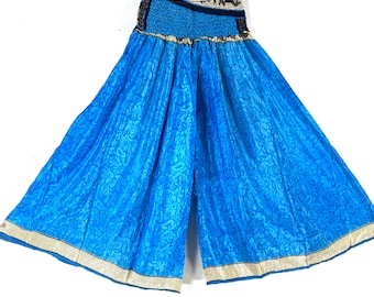 2XL Corlissa Culottes -  Wide Leg Palazzo Pants - Summer Silk (SKU:837-8667)