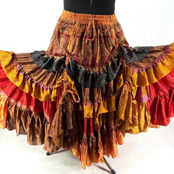 Etsy peasant skirt deals