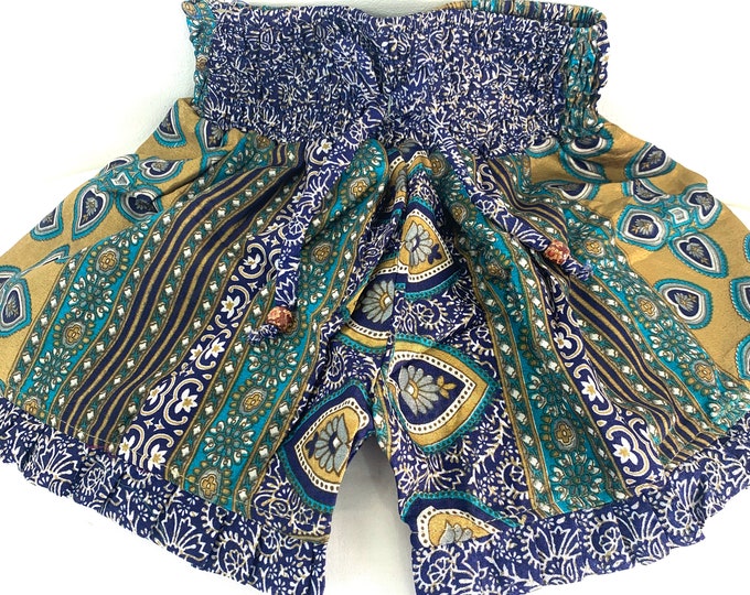 S/M. Soft Silk Venus Summer Shorts, (Dance Hot Pants) SKU:SS1-0031