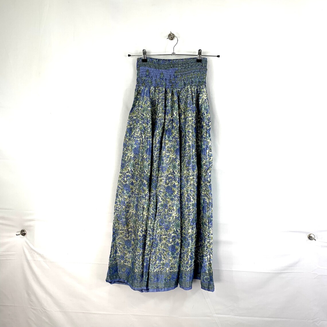 Delilah Plus Size Culottes. Summer Silk with XL Elasticated | Etsy