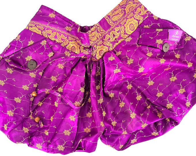 S/M. Goddess Pocket Shorts, Lined Hot Pants. SKU:1060-7573