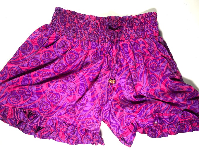 2XL. Soft Silk Venus Summer Shorts, (Dance Hot Pants) SKU:SS4-4300