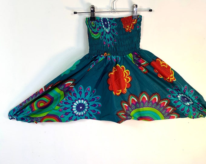 Child Size 4, Cotton Harem Pants, Afghans, drop-crotch, Ali Baba, toddler, unisex kids