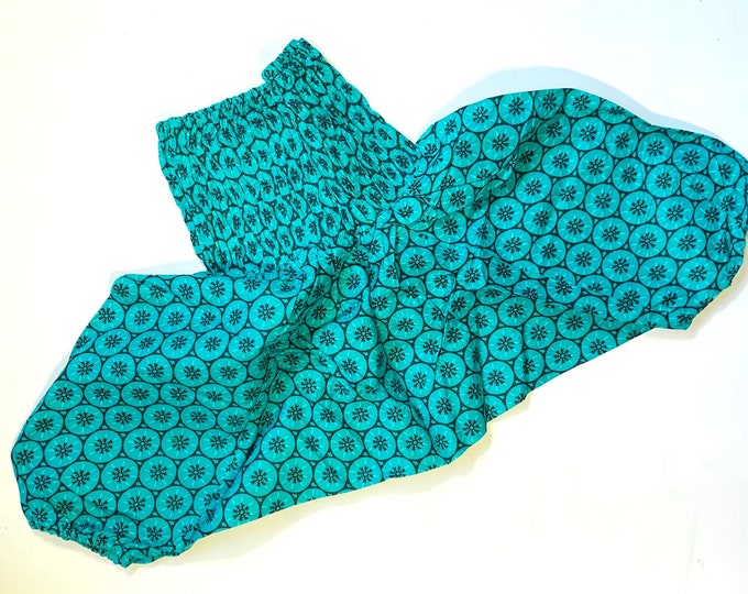 Child Size 3 Toddler, Cotton Harem Pants, Kids Drop-Crotch Trousers, Ali Baba, Afghan Pants
