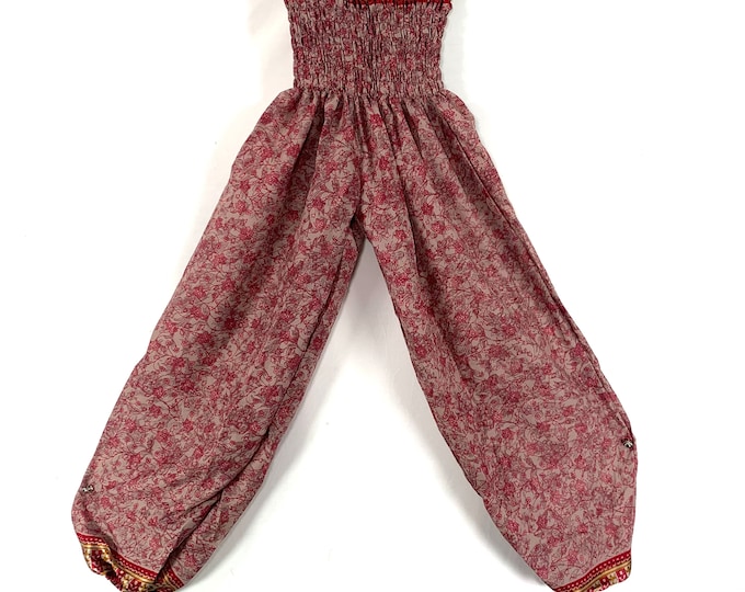 Tina Silk Pantaloon, One Size (Gypsy High Crotch Harem Trousers) SKU:840-6213
