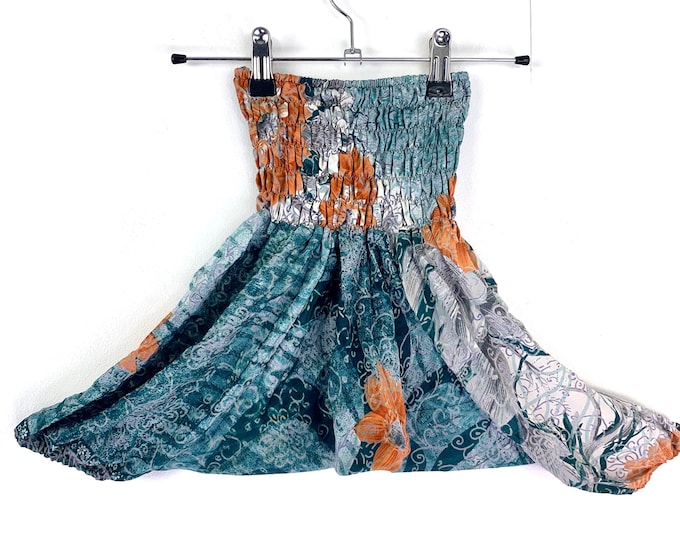 Child Size 1 Baby - Silk Harem Pants - fab