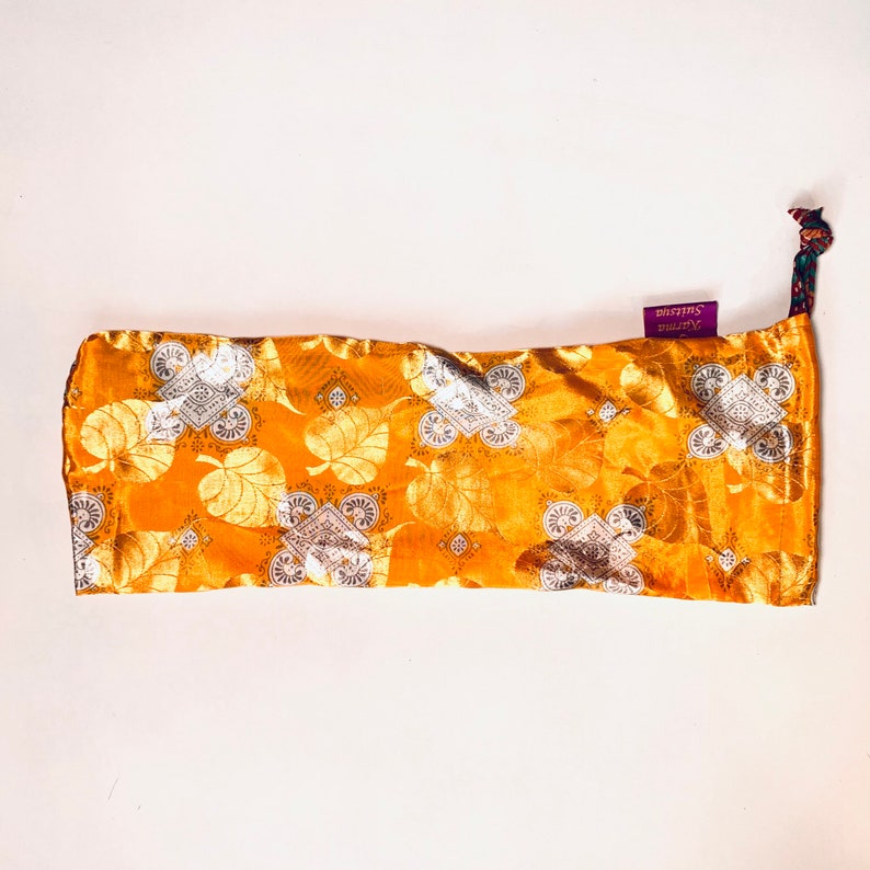 Silk Drawstring Bag 6x18-15cm x 46cm The Perfect Reusable Bottle Gift Wrap.