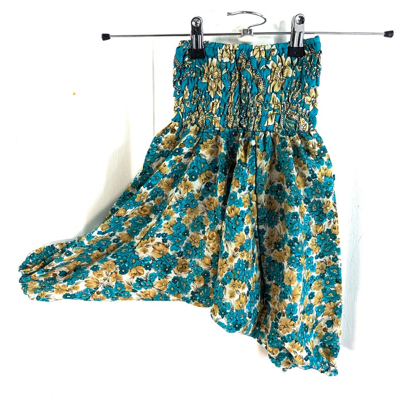 Children/'s Afghans drop-crotch yoga unisex kids trousers. Size 3 Silk Harem Pants Ali Baba