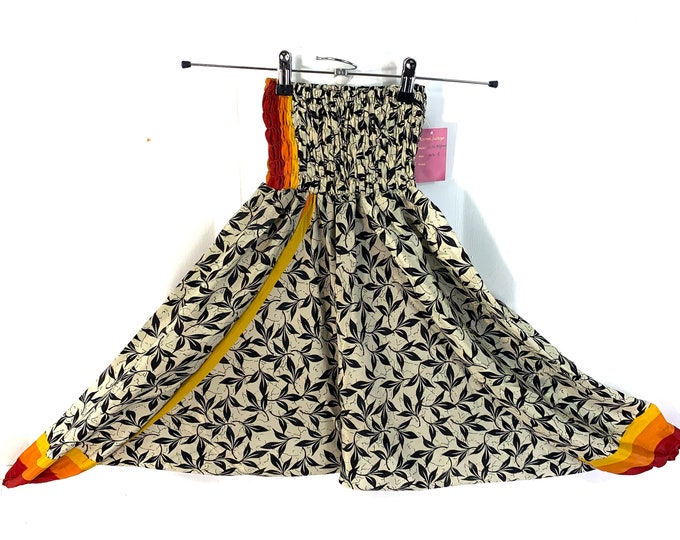 Child Size 5, Silk Harem Pants, Kids Drop-Crotch Trousers, Ali Baba, Afghan Pants.
