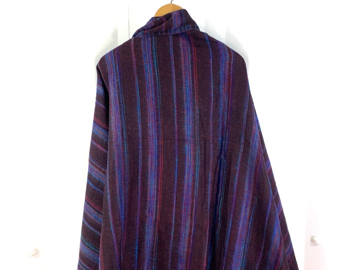 Brown Cosy Blanket 4 parties festivals & snuggling. A lovely soft touch, very warm, nice and lightweight Shawl Blanket Scarf Throw.