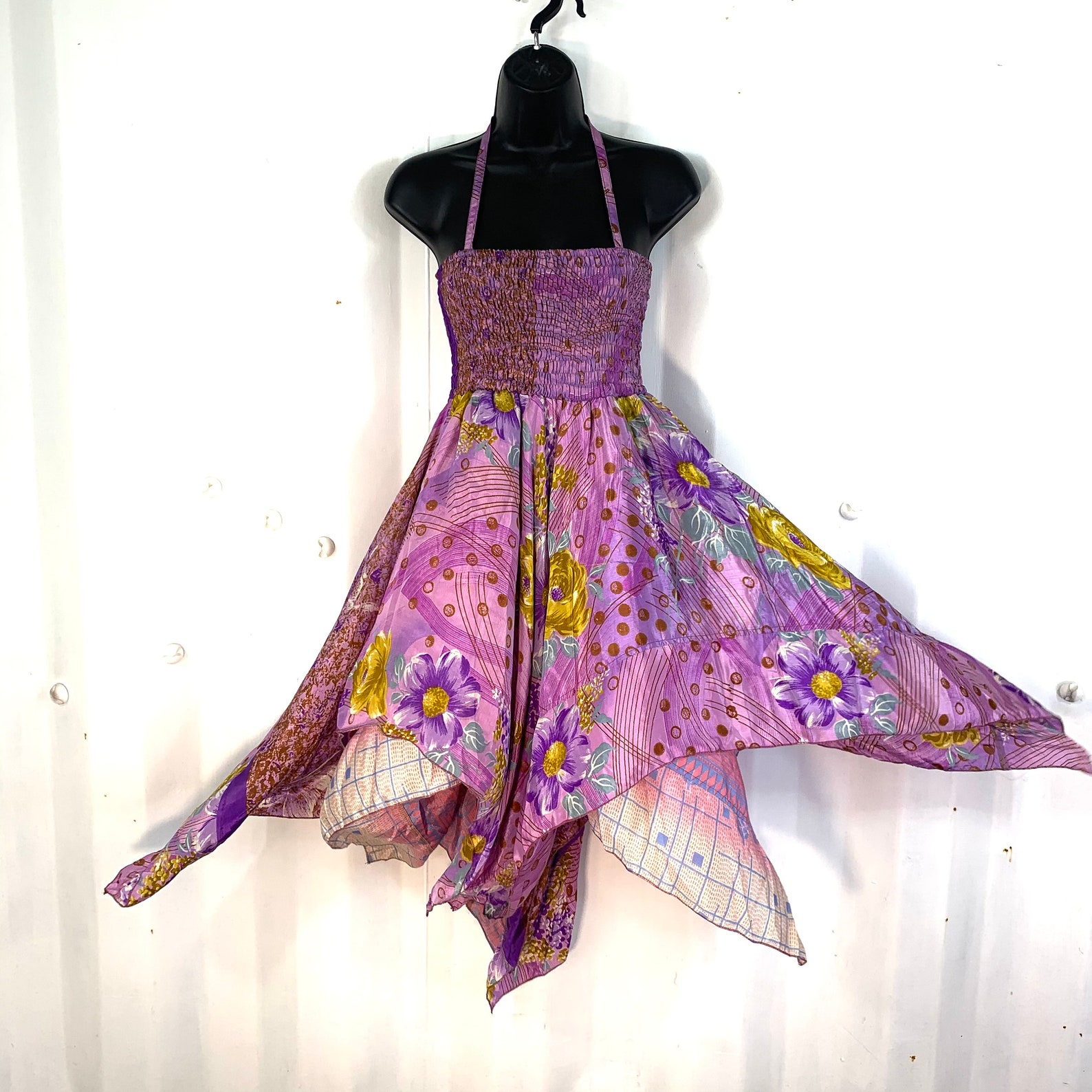 Plus size Fairy Dress. Silk. One size. B. Summer festival | Etsy