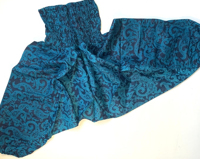 Child Size 4, Cotton Harem Pants, Afghans, drop-crotch, Ali Baba, toddler, unisex kids