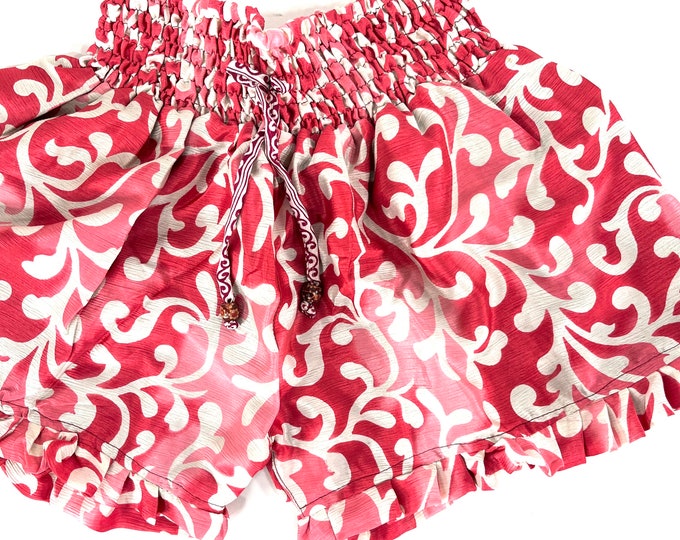 M/L. Silk Venus Shorts; Sexy Hot Pants, Soft Silky Boho Booty Shorts SKU:SS2-7557