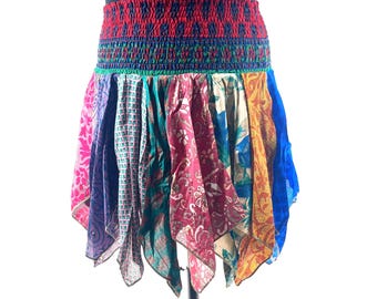 Lilly Mini Handkerchief Skirt - Harem waist SKU:745-9914