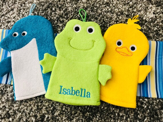 Bath Time Fun Personalized Hand Puppet 