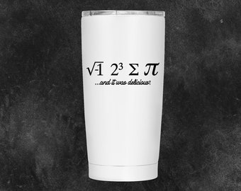 Math Travel Mug Etsy