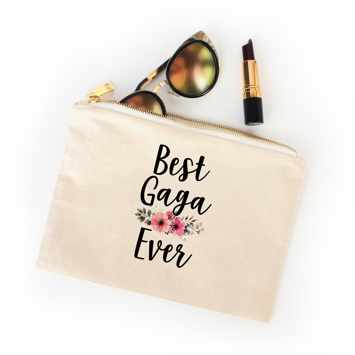 Best Gaga Makeup Bag Gaga Birthday Gift Gaga Grandma Etsy