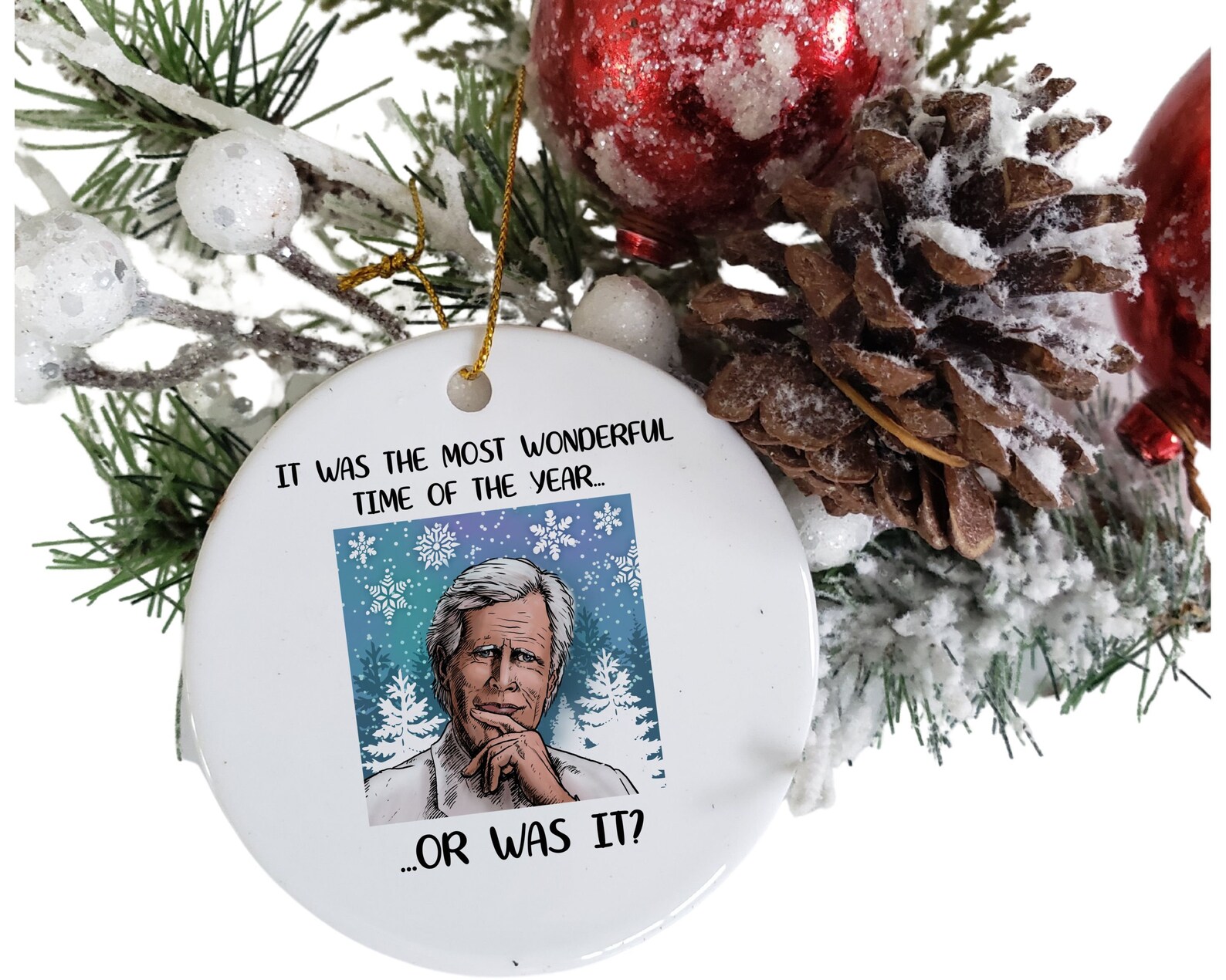 Famous People Christmas Ornaments Canadian Famous Journalist | Etsy