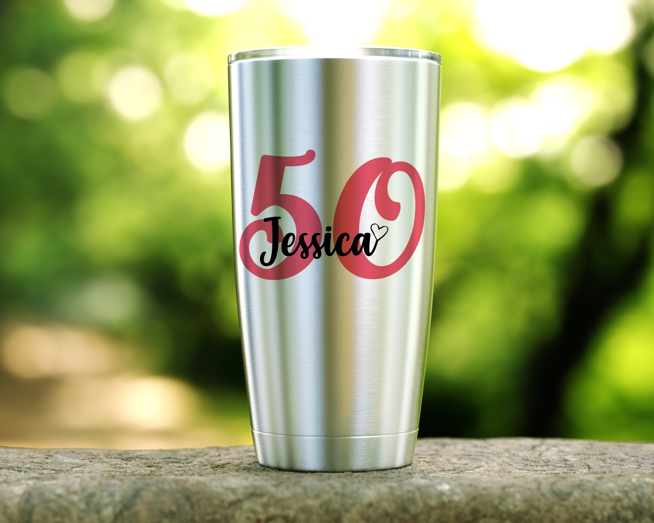 Personalized 50th Birthday Tumbler 50th Birthday For Women | Etsy