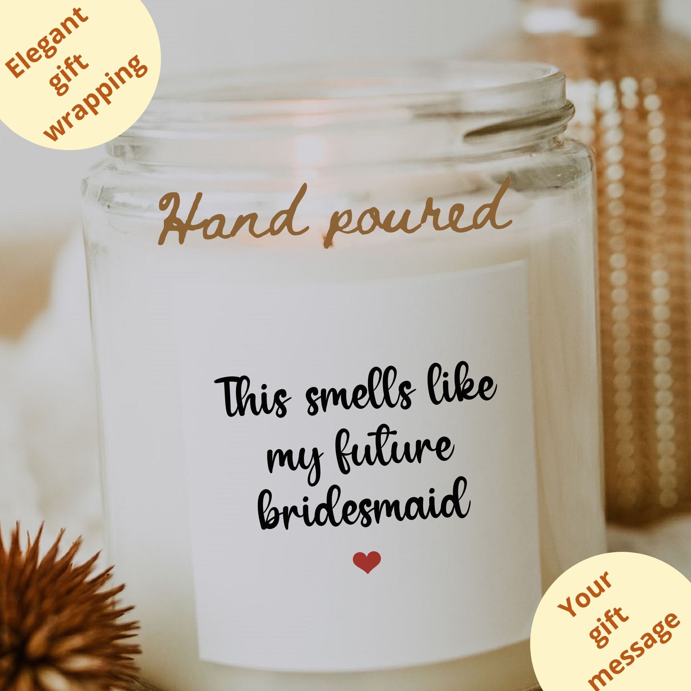 Funny This Smells Like My Candles Bridesmaid Proposal Candle Etsy