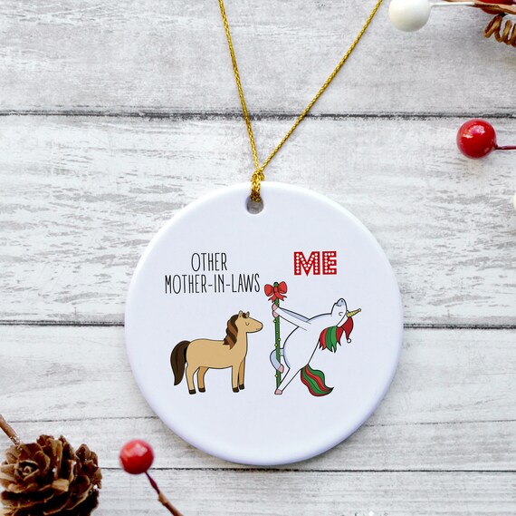 mother in law ornament