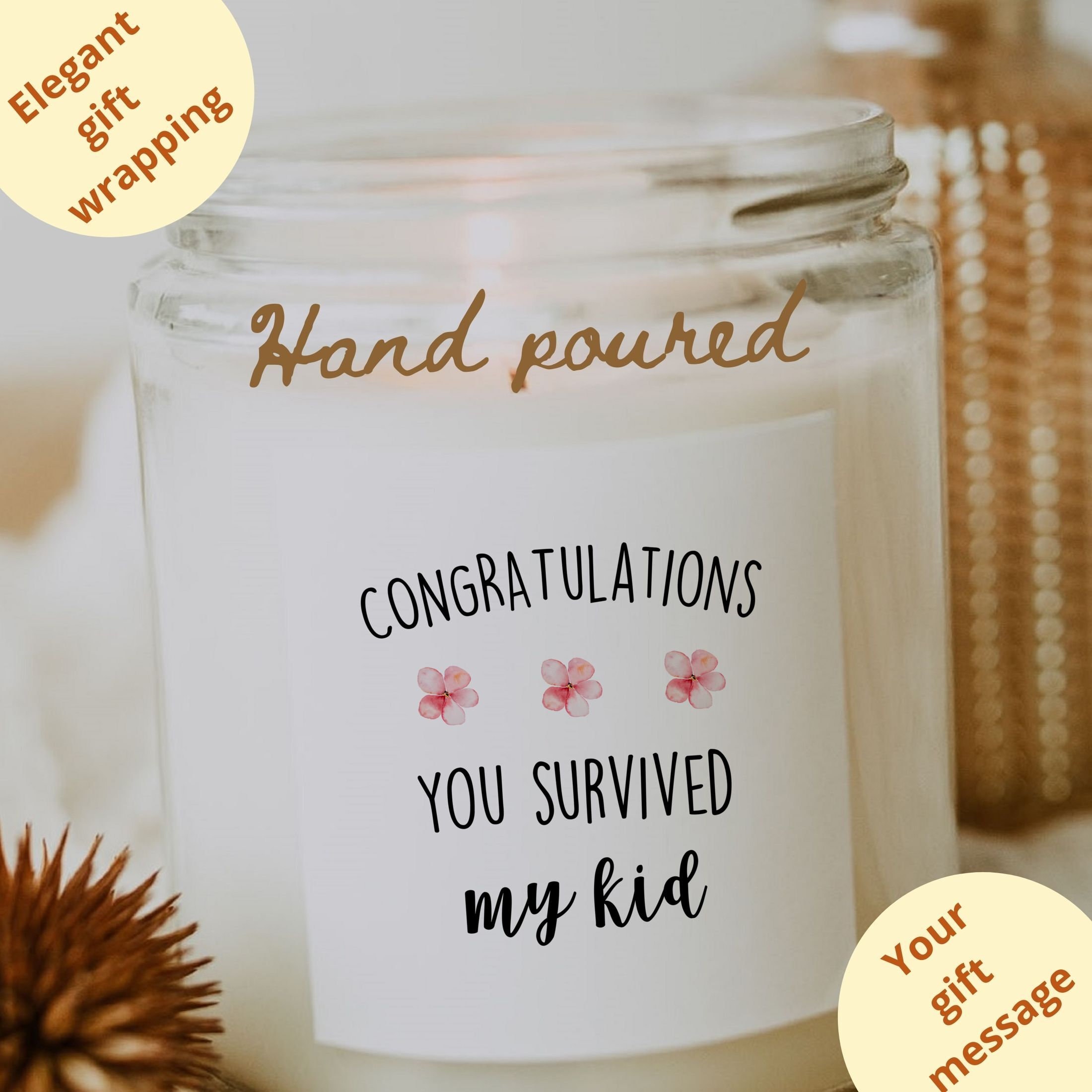 Teacher Appreciation Candles Preschool Teacher Candle Gift Etsy