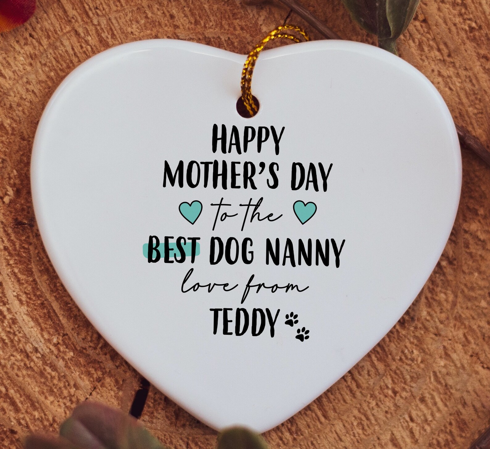 Personalized Dog Grandma Gift Funny Dog Grandma Mothers Day Etsy