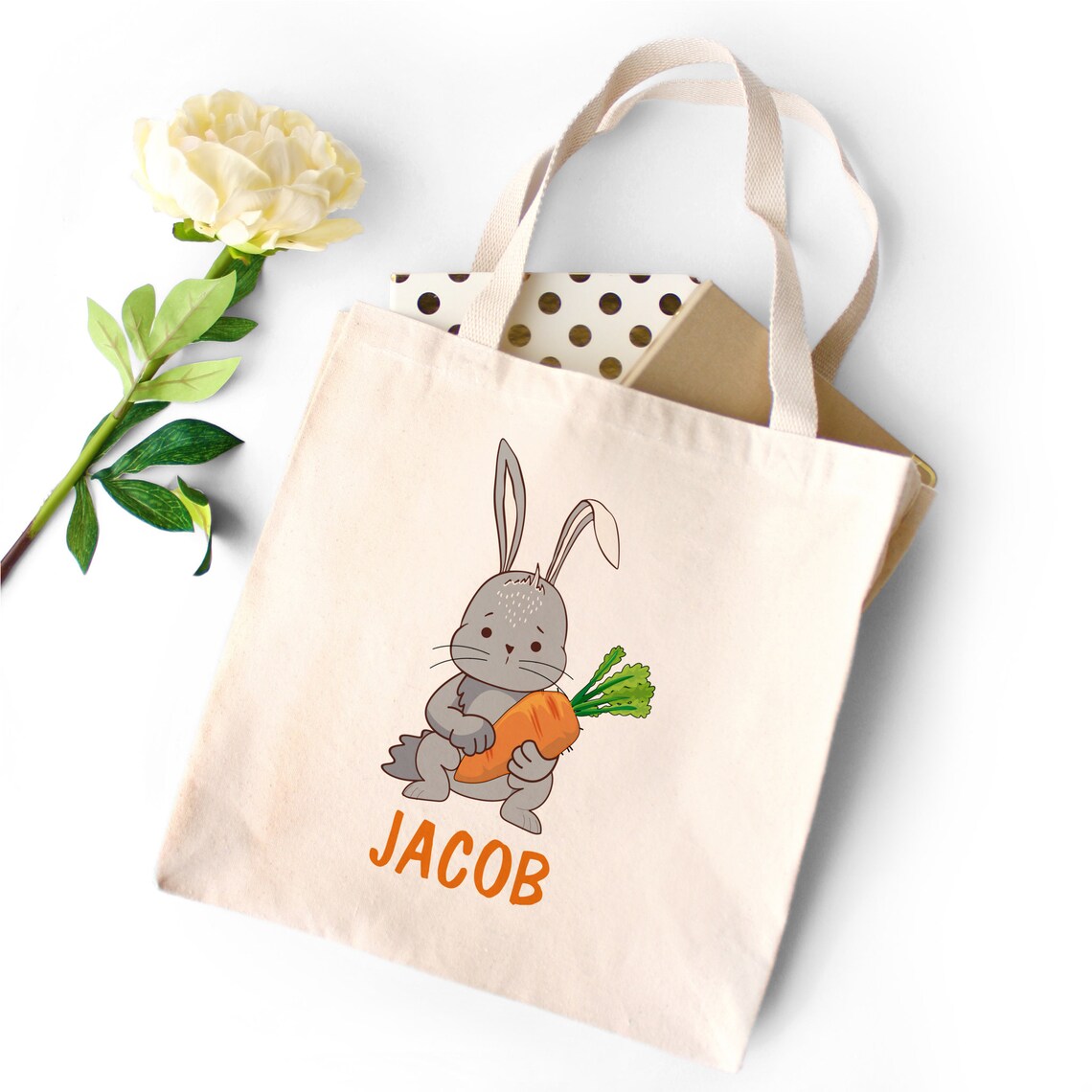 Personalized Easter Gifts For Kids Tote Bag Easter Gifts For Etsy