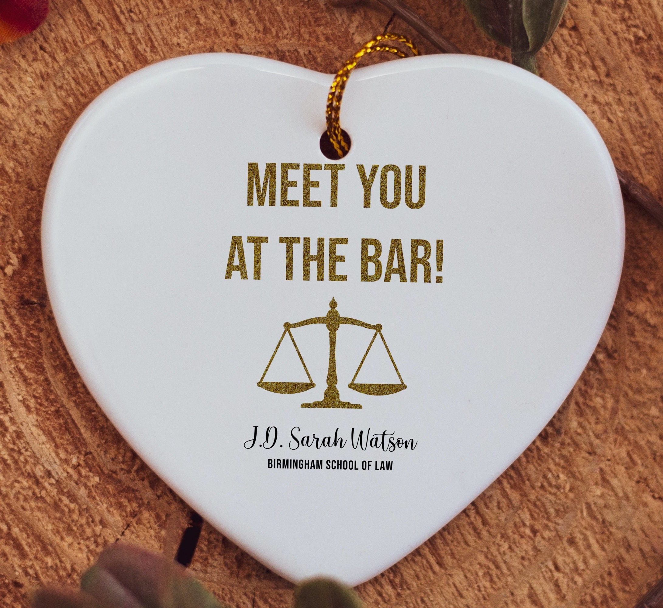 Personalized Law School Graduation Gift Juris Doctor Graduate Etsy