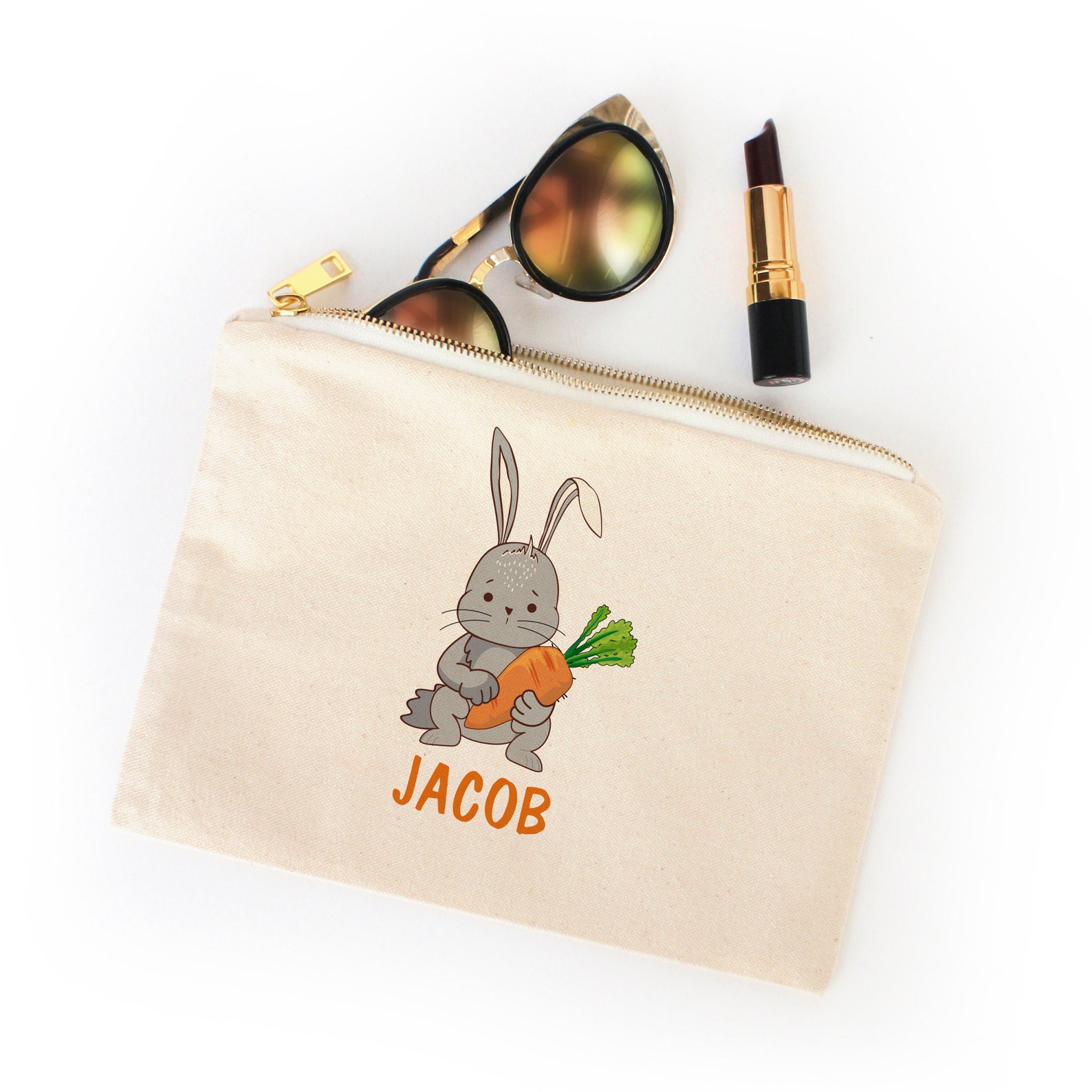 Personalized Easter Gifts For Kids Makeup Bag Easter Gifts Etsy