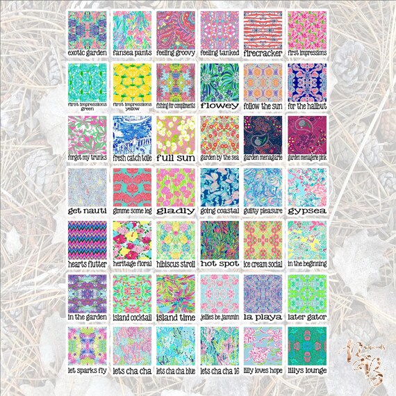 vinyl rolls lilly monogram Craft vinyl Lilly HTV vinyl Gypsea