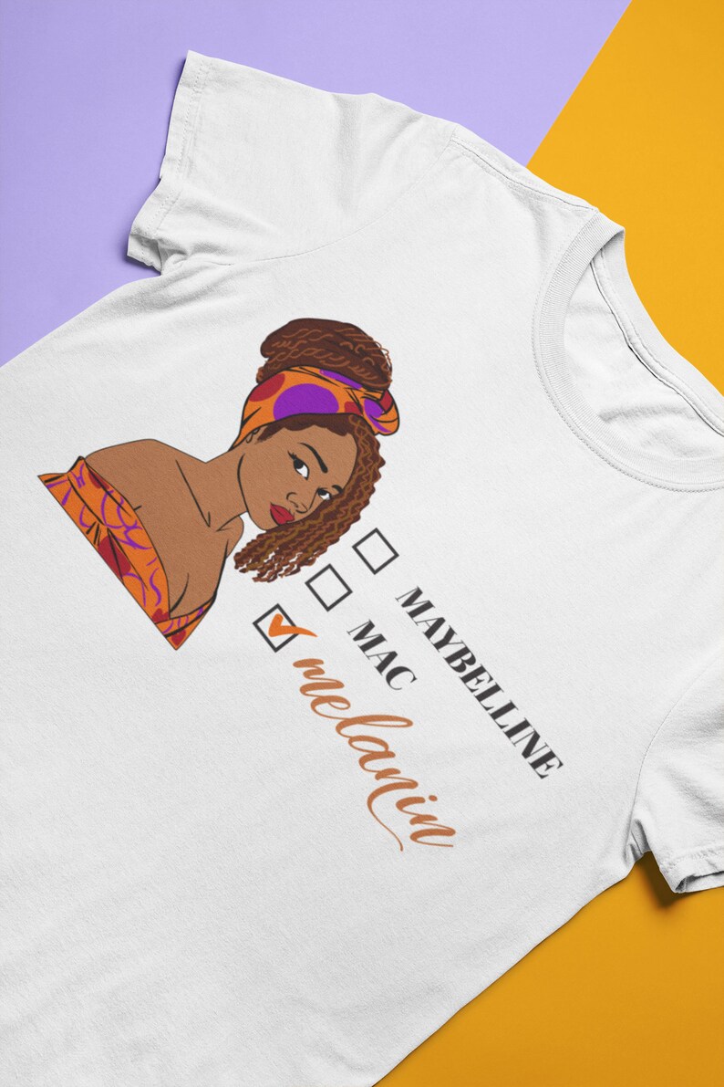 Download Melanin Woman svg eps pdf file african american mac | Etsy