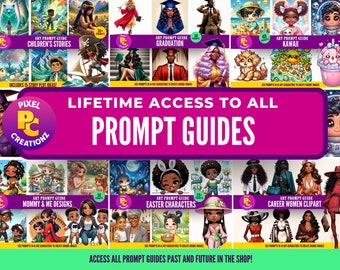 SHOP BUNDLE Dall-E3 & ChatGPT Prompt Guide | 250+ Dall-E Prompts | Lifetime Access | Customizable Prompts | By Macon Designs